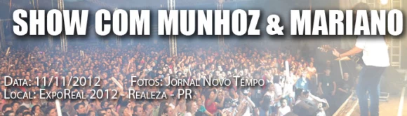 Show com Munhoz & Mariano
