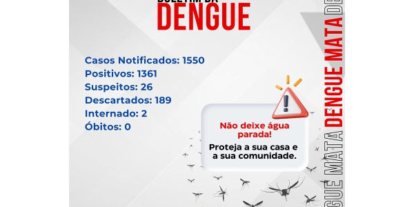  Boletim da dengue atualizado