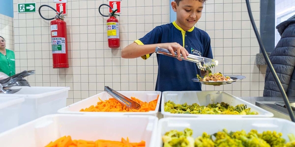 1 em cada 4 alimentos da agricultura familiar destinados às escolas do Paraná são orgânicos